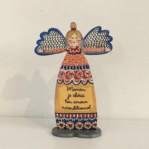 Carol Eldridge Metal Figurine NWOT